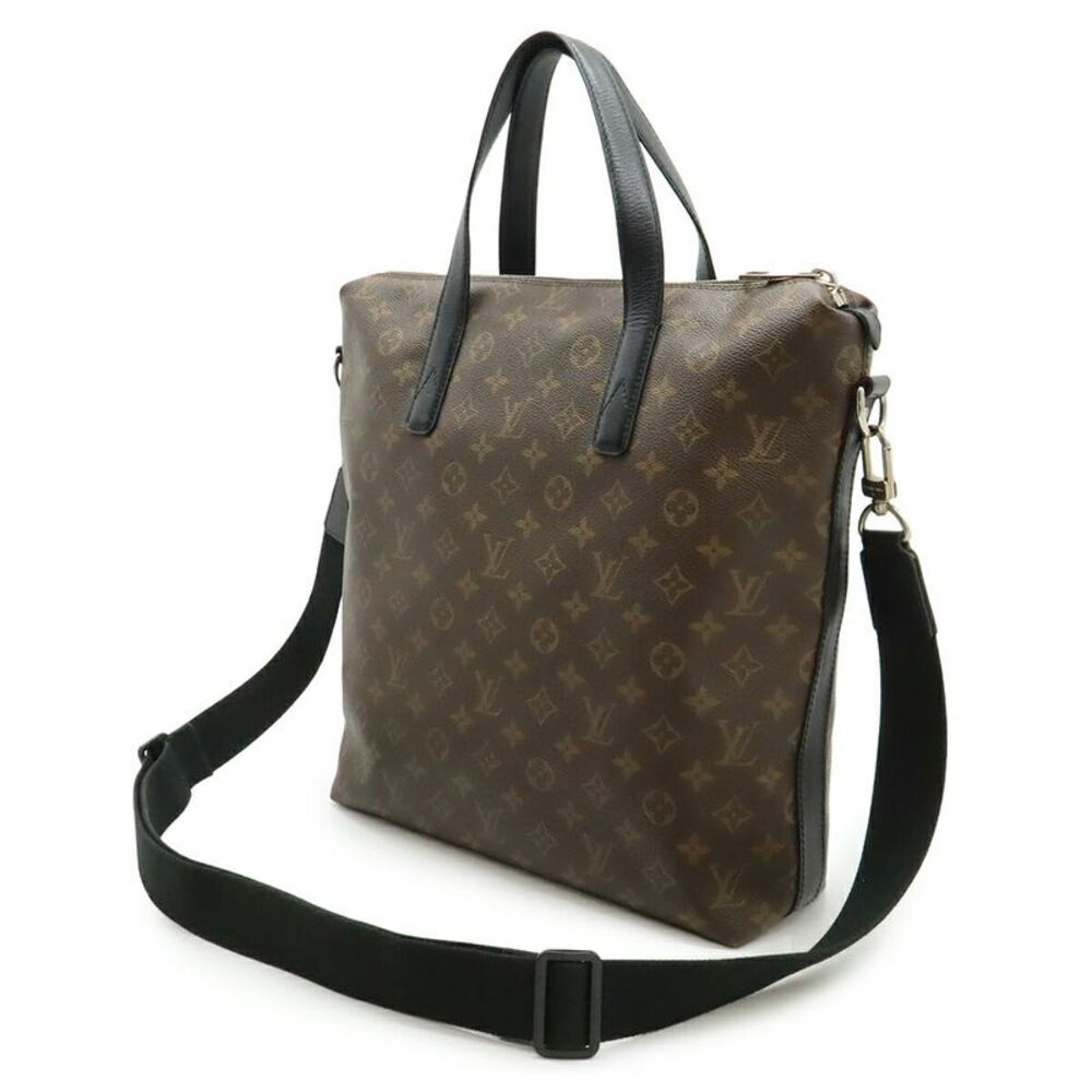 Louis Vuitton Monogram Macassar Kitan 2WAY Tote Bag - Picture 2 of 9